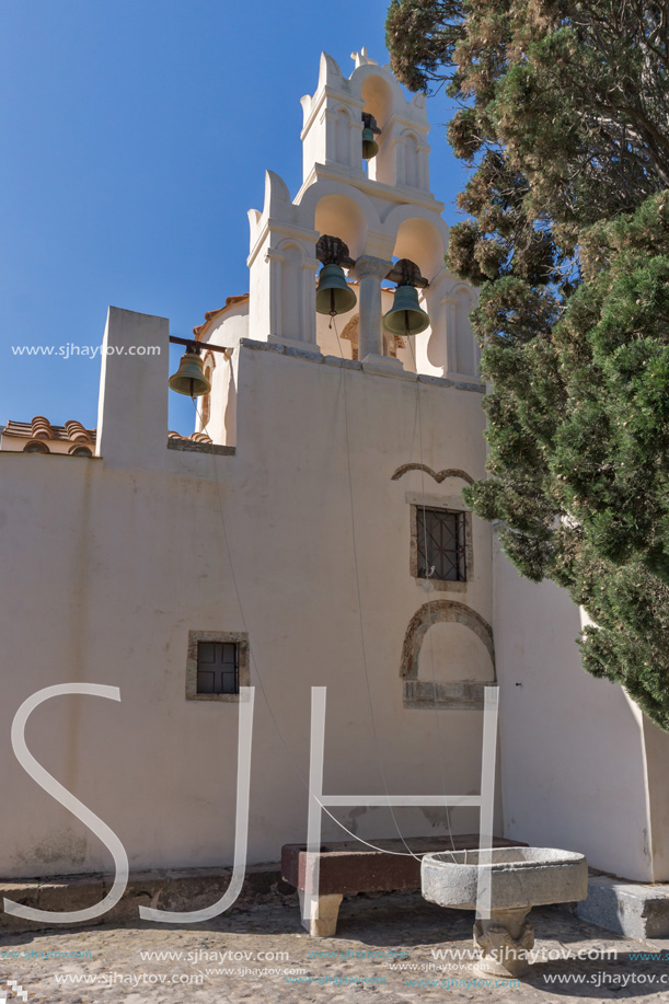 Panagia Episkopi Church in Santorini island, Thira, Cyclades, Greece