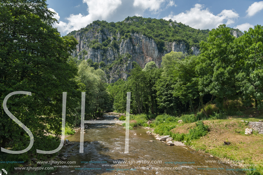 Amazing Landscape of Jerma River Gorge in Vlaska Mountain, Dimitrovgrad region, Serbia