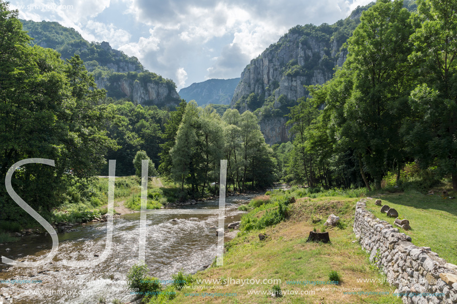 Amazing Landscape of Jerma River Gorge in Vlaska Mountain, Dimitrovgrad region, Serbia