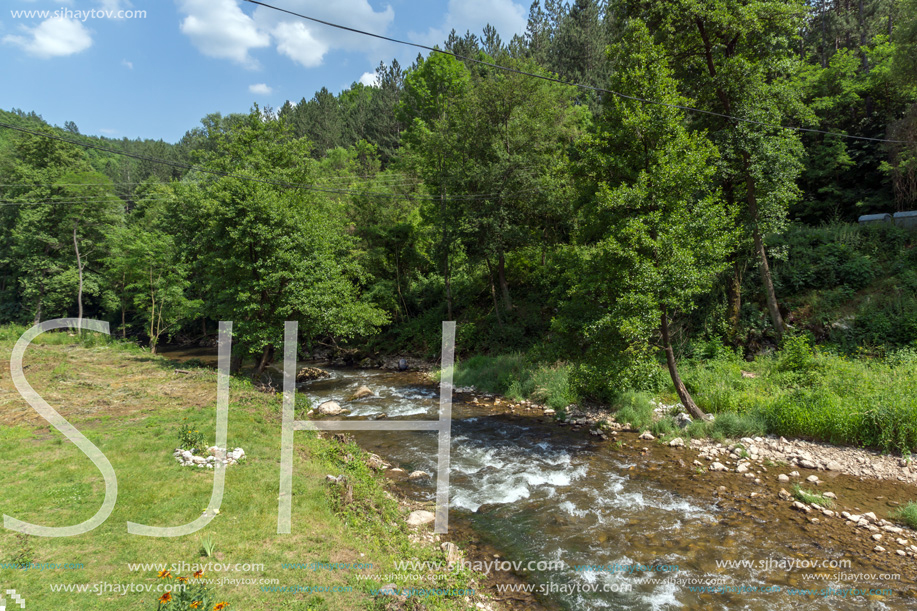 Amazing Landscape of Jerma River Gorge in Vlaska Mountain, Dimitrovgrad region, Serbia