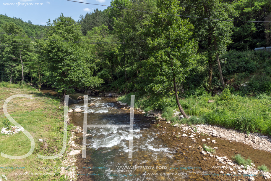 Amazing Landscape of Jerma River Gorge in Vlaska Mountain, Dimitrovgrad region, Serbia