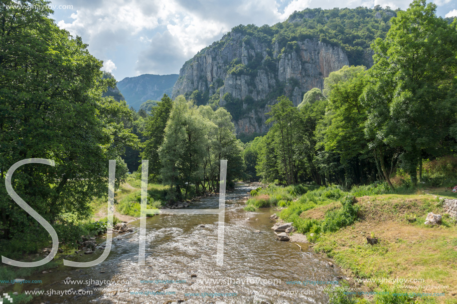 Amazing Landscape of Jerma River Gorge in Vlaska Mountain, Dimitrovgrad region, Serbia