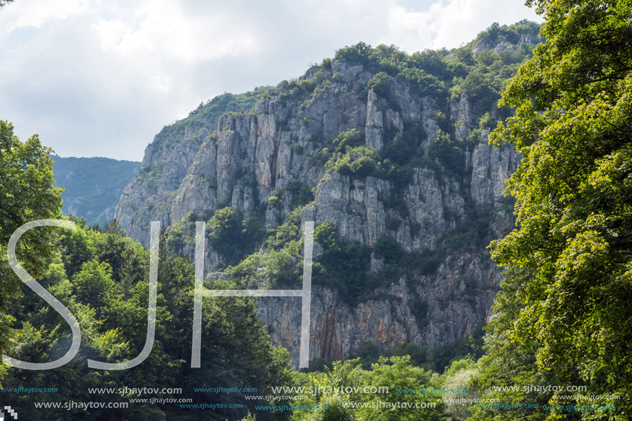 Amazing Landscape of Jerma River Gorge in Vlaska Mountain, Dimitrovgrad region, Serbia