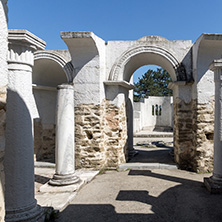 Ruins of Round (Golden) Church  of St. John near The capital city of the First Bulgarian Empire Great Preslav (Veliki Preslav), Bulgaria