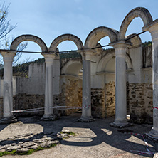 Ruins of Round (Golden) Church  of St. John near The capital city of the First Bulgarian Empire Great Preslav (Veliki Preslav), Bulgaria