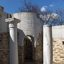Ruins of Round (Golden) Church  of St. John near The capital city of the First Bulgarian Empire Great Preslav (Veliki Preslav), Bulgaria
