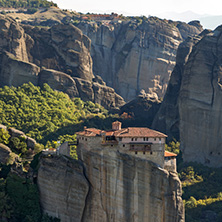 Orthodox Monastery of Rousanou in Meteora, Thessaly, Greece