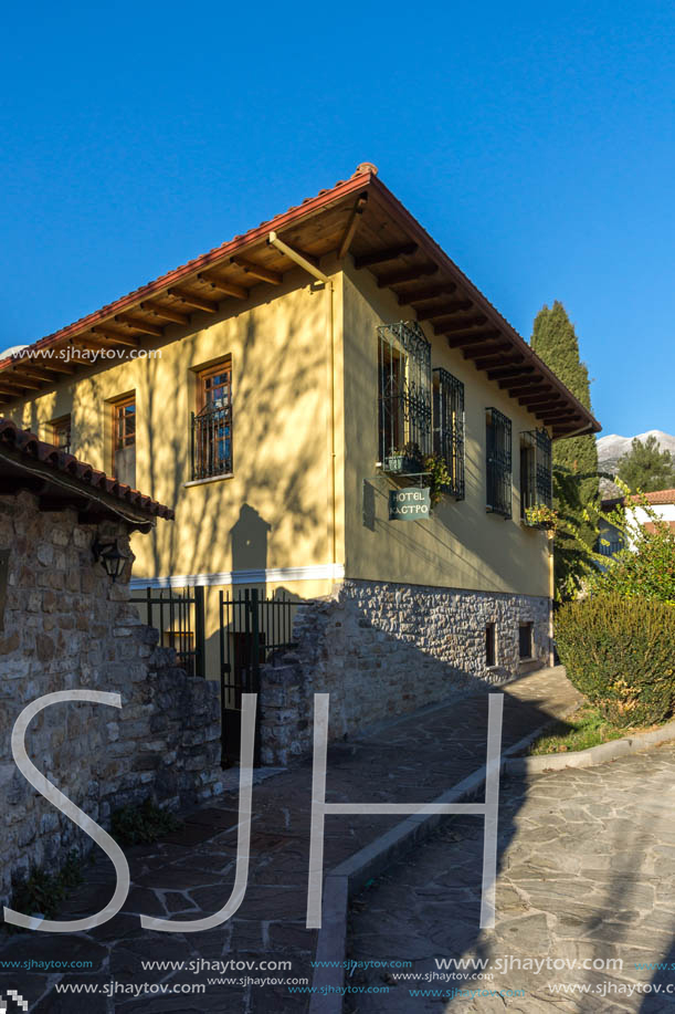 IOANNINA, GREECE - DECEMBER 27, 2014: Old town in castle of city of Ioannina, Epirus, Greece