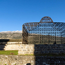 IOANNINA, GREECE - DECEMBER 27, 2014: Tomb of Ali Pasha near Fethiye Mosque in castle of city of Ioannina, Epirus, Greece