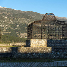 IOANNINA, GREECE - DECEMBER 27, 2014: Tomb of Ali Pasha near Fethiye Mosque in castle of city of Ioannina, Epirus, Greece