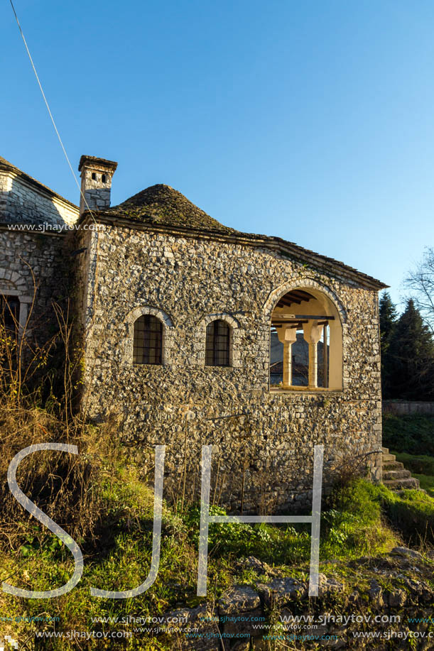 IOANNINA, GREECE - DECEMBER 27, 2014: Old town in castle of city of Ioannina, Epirus, Greece