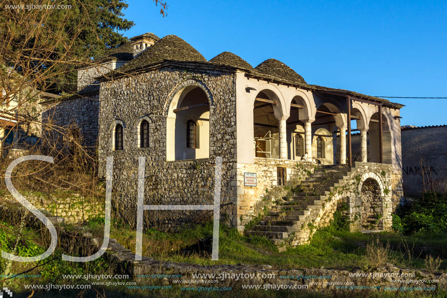 IOANNINA, GREECE - DECEMBER 27, 2014: Old town in castle of city of Ioannina, Epirus, Greece