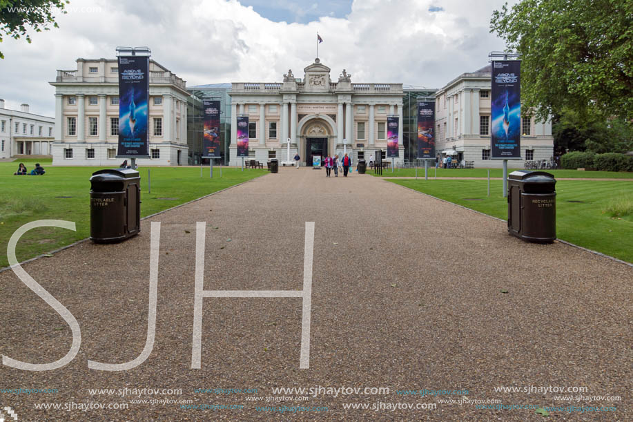 LONDON, ENGLAND - JUNE 17, 2016: National Maritime Museum in Greenwich, London, England, Great Britain