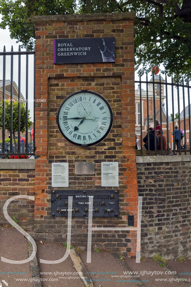 LONDON, ENGLAND - JUNE 17, 2016: Royal Observatory in Greenwich, London, England, Great Britain