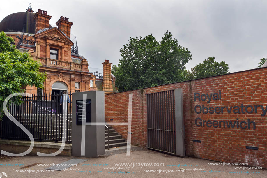 LONDON, ENGLAND - JUNE 17, 2016: Royal Observatory in Greenwich, London, England, Great Britain