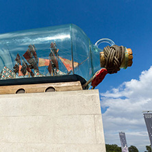 LONDON, ENGLAND - JUNE 17, 2016: National Maritime Museum in Greenwich, London, England, Great Britain