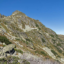 Landscape of The valley of Malyovishka river, Rila Mountain, Bulgaria