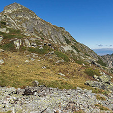 Landscape of The valley of Malyovishka river, Rila Mountain, Bulgaria