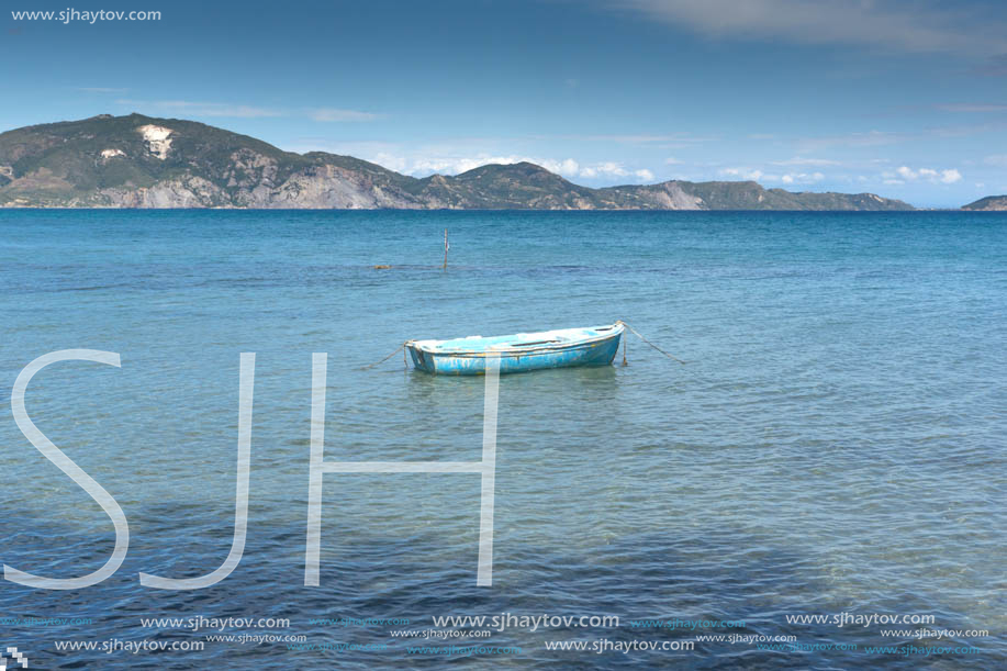 Amazing seascape of koukla beach, Zakynthos island, Greece