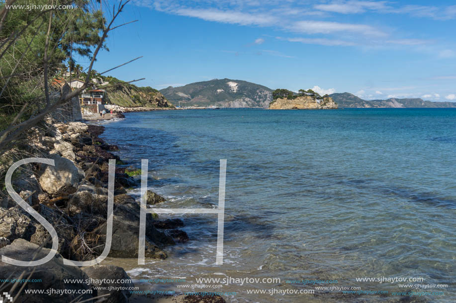 Amazing seascape of koukla beach, Zakynthos island, Greece