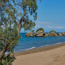 Amazing Seascape of Porto Kaminia beach, Zakynthos island, Greece