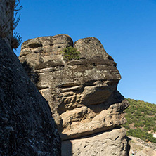 Rocks formation near Meteora, Thessaly, Greece