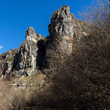 Amazing landscape of Vikos gorge and Pindus Mountains, Zagori, Epirus, Greece