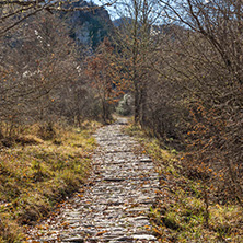 Amazing landscape of Vikos gorge and Pindus Mountains, Zagori, Epirus, Greece