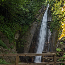 Landscape of Smolare waterfall cascade in Belasica Mountain, Novo Selo, Republic of Macedonia