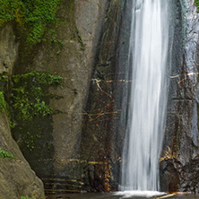 Landscape of Smolare waterfall cascade in Belasica Mountain, Novo Selo, Republic of Macedonia