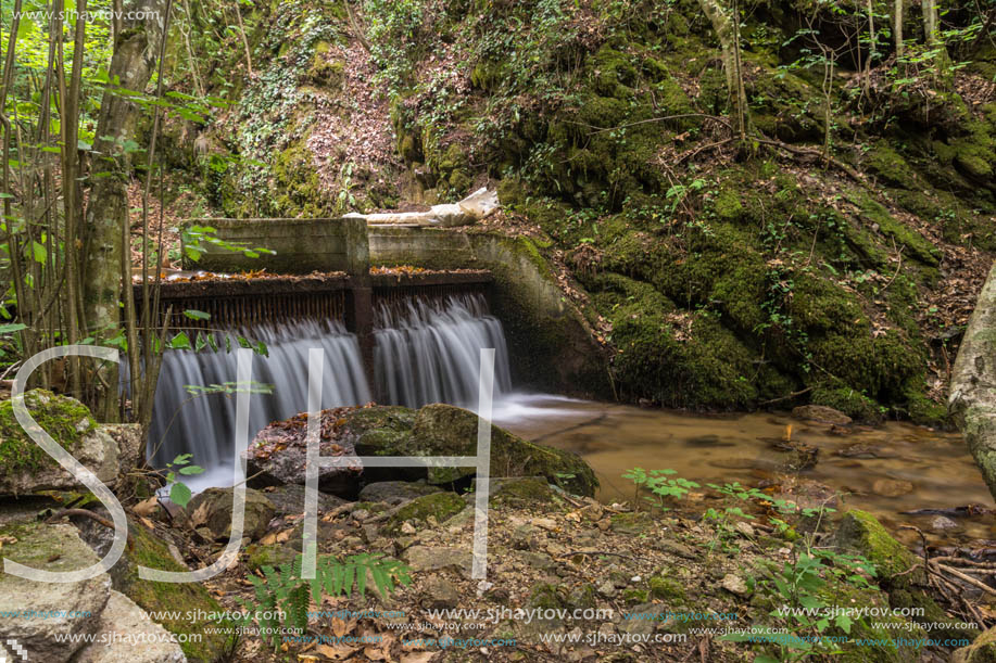 Landscape with Barlen Dere River in Belasica Mountain, Novo Selo, Republic of Macedonia