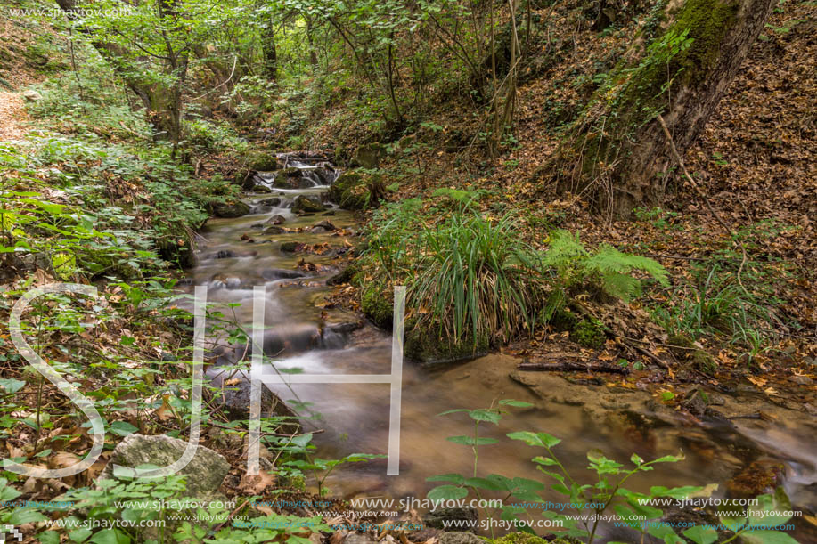 Landscape with Barlen Dere River in Belasica Mountain, Novo Selo, Republic of Macedonia