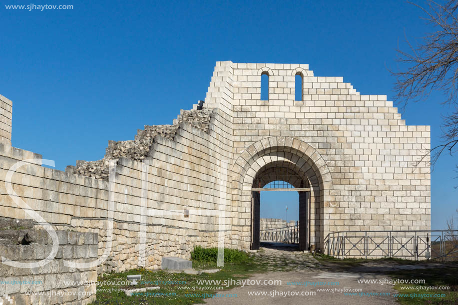 Shumen fortress Archaeological site near Town of Shoumen, Bulgaria