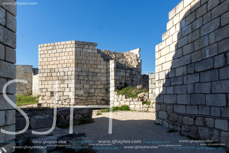 Shumen fortress Archaeological site near Town of Shoumen, Bulgaria