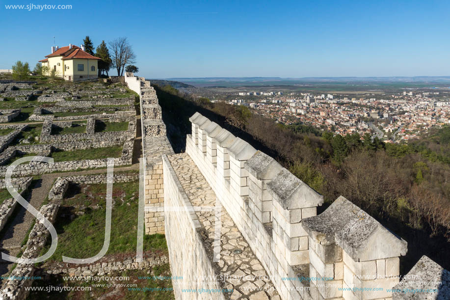 Shumen fortress Archaeological site near Town of Shoumen, Bulgaria