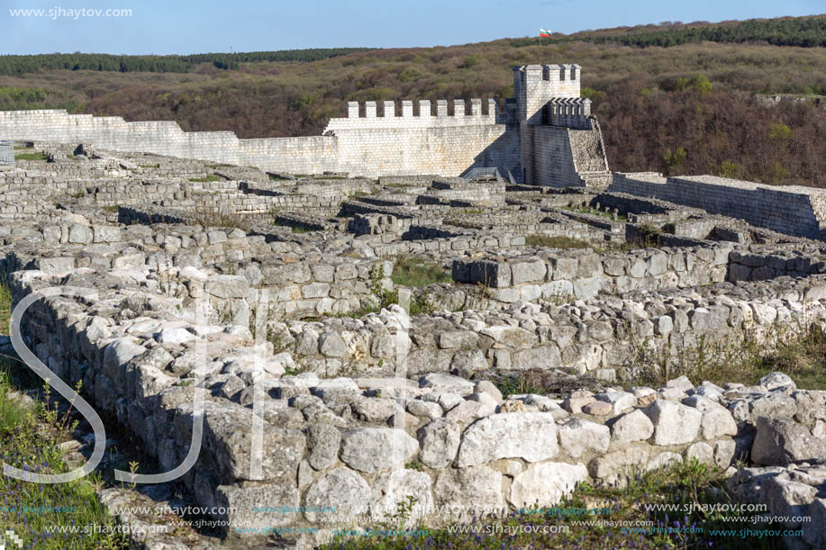 Shumen fortress Archaeological site near Town of Shoumen, Bulgaria