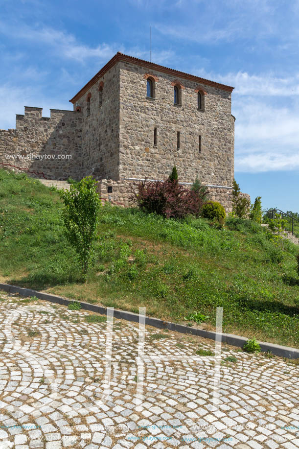 PERISTERA FORTRESS, PESHTERA, BULGARIA - MAY 5, 2018: Ruins of Ancient Byzantine fortress The Peristera in town of Peshtera, Pazardzhik Region, Bulgaria