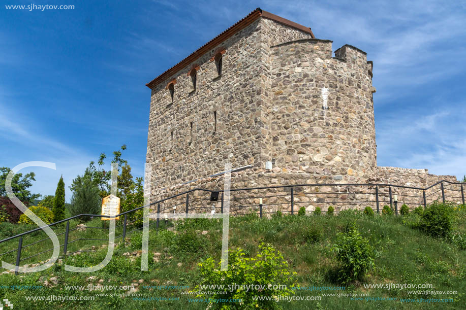 PERISTERA FORTRESS, PESHTERA, BULGARIA - MAY 5, 2018: Ruins of Ancient Byzantine fortress The Peristera in town of Peshtera, Pazardzhik Region, Bulgaria