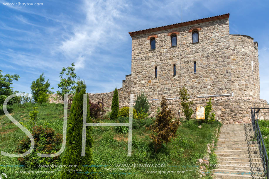 PERISTERA FORTRESS, PESHTERA, BULGARIA - MAY 5, 2018: Ruins of Ancient Byzantine fortress The Peristera in town of Peshtera, Pazardzhik Region, Bulgaria