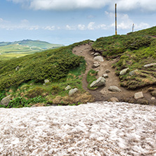 Landscape of Vitosha Mountain near Cherni Vrah Peak, Sofia City Region, Bulgaria