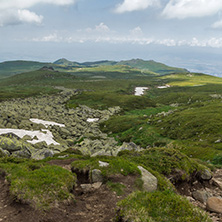 Landscape of Vitosha Mountain near Cherni Vrah Peak, Sofia City Region, Bulgaria