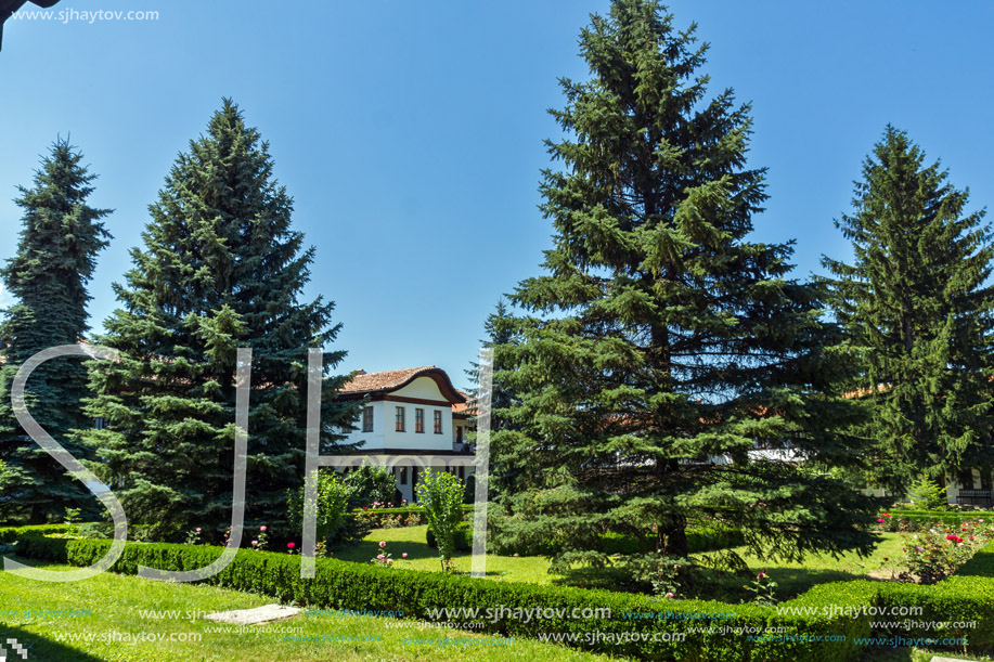 Buildings of the nineteenth century in Sokolski Monastery Holy Mother"s Assumption, Gabrovo region, Bulgaria