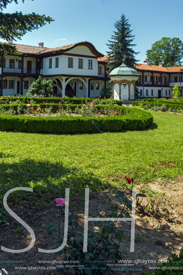 Buildings of the nineteenth century in Sokolski Monastery Holy Mother"s Assumption, Gabrovo region, Bulgaria