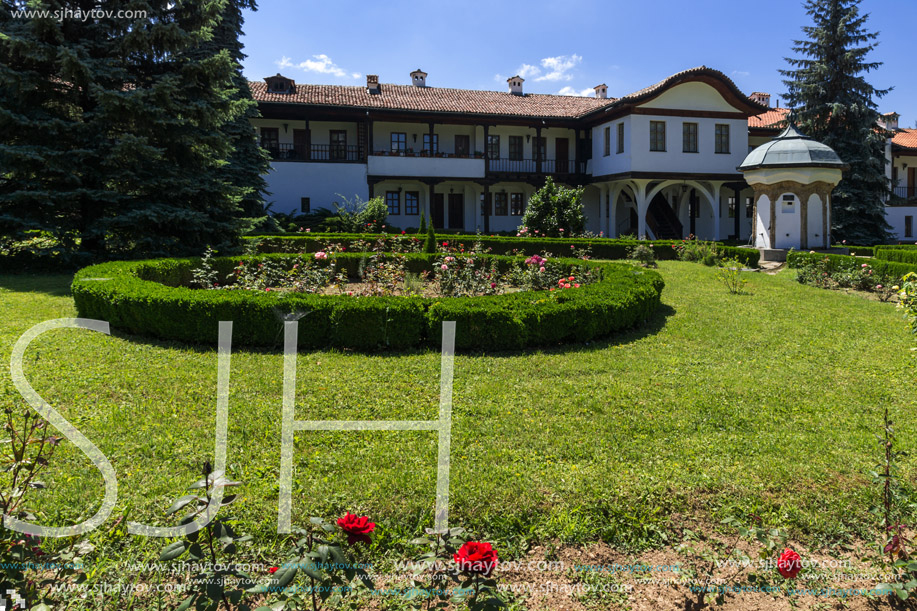 Buildings of the nineteenth century in Sokolski Monastery Holy Mother"s Assumption, Gabrovo region, Bulgaria