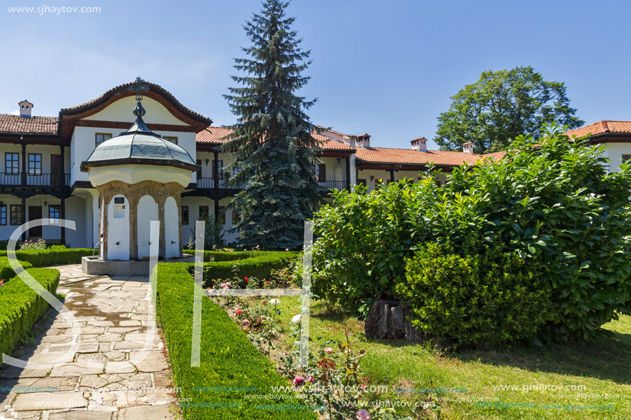 Buildings of the nineteenth century in Sokolski Monastery Holy Mother"s Assumption, Gabrovo region, Bulgaria