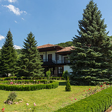 Buildings of the nineteenth century in Sokolski Monastery Holy Mother"s Assumption, Gabrovo region, Bulgaria