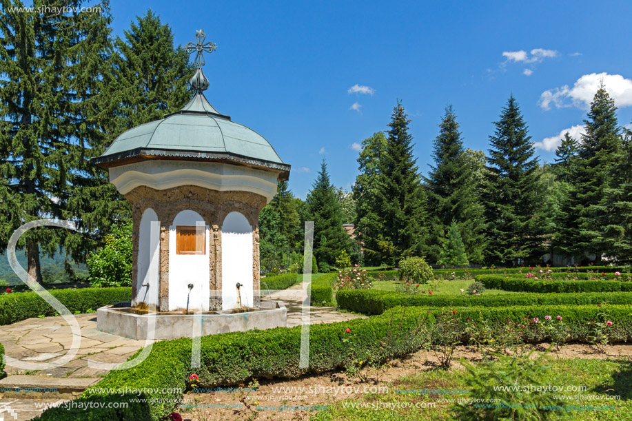 Buildings of the nineteenth century in Sokolski Monastery Holy Mother"s Assumption, Gabrovo region, Bulgaria