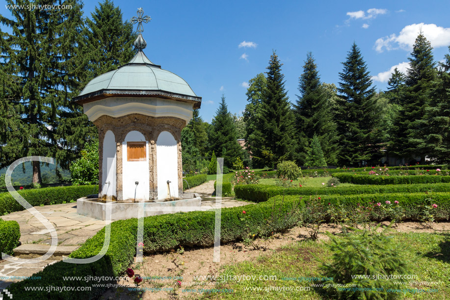 Buildings of the nineteenth century in Sokolski Monastery Holy Mother"s Assumption, Gabrovo region, Bulgaria