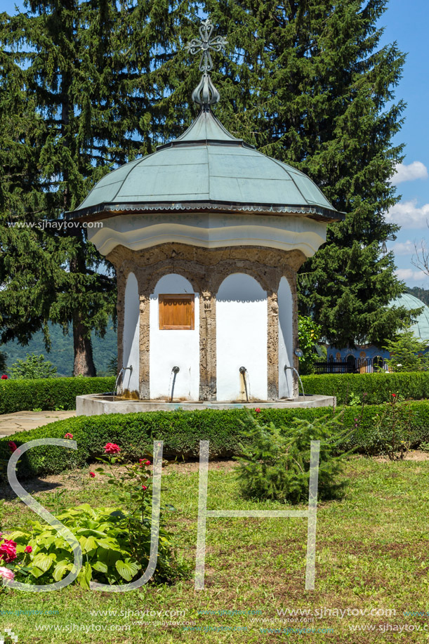 Buildings of the nineteenth century in Sokolski Monastery Holy Mother"s Assumption, Gabrovo region, Bulgaria