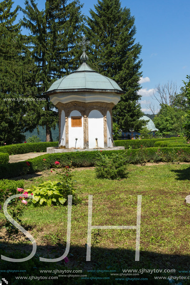 Buildings of the nineteenth century in Sokolski Monastery Holy Mother"s Assumption, Gabrovo region, Bulgaria